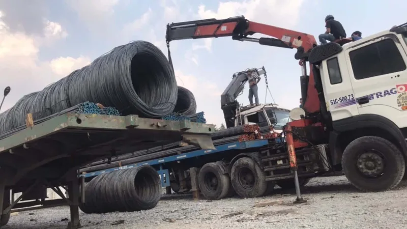 Cẩu & Vận Chuyển Sắt Thép